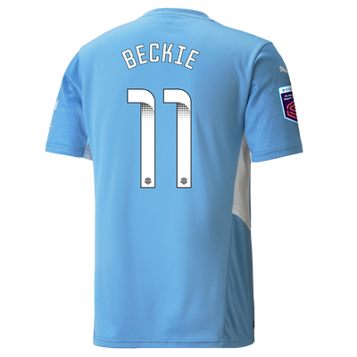Manchester City Home Shirt 21/22 with Janine Beckie printing