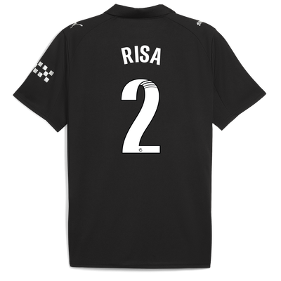 Manchester City Away Jersey 2025/26 With RISA 2 Printing