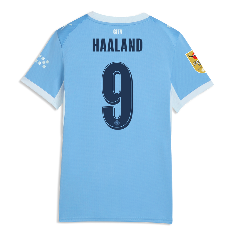 Women's Manchester City Home Jersey 2026/27 With HAALAND 9