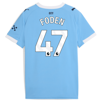 Maglia Home Manchester City 2025/26 per bambini con stampa FODEN 47