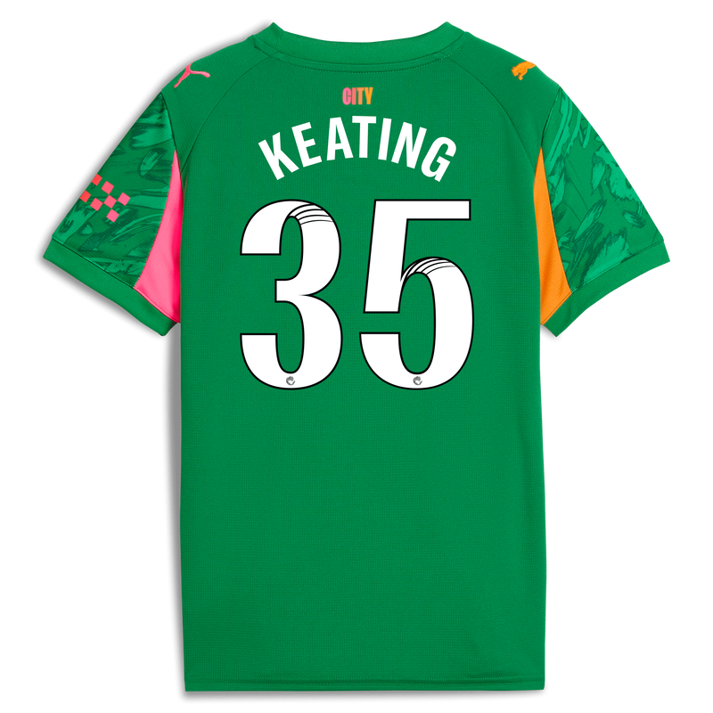 KIDS GK JERSEY SS-KEATING-35-WSL-WSL - green