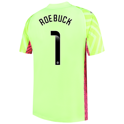 Manchester City Goalkeeper Jersey 2023/24 with ROEBUCK 1 printing