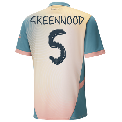 Manchester City 'Definitely City' Jersey 2024/25 With GREENWOOD 5 printing