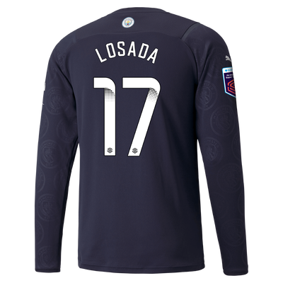 Maillot Man City Third Manches Longues 21/22 avec flocage Vicky Losada