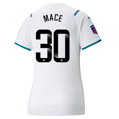 Womens Manchester City Away Shirt 21/22 with Ruby Mace printing