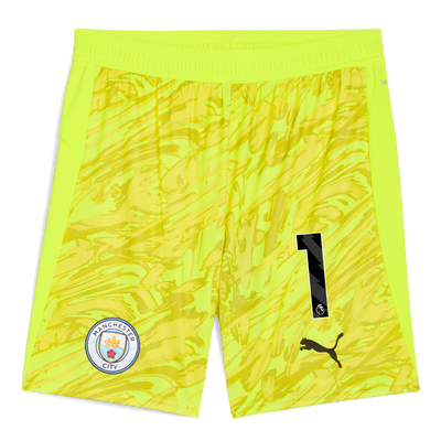 Manchester City Goalkeeper Shorts 2025/26 With #01