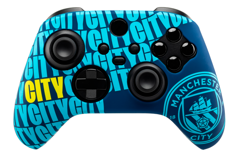 MCFC FW XBOX CONTROLLER SKIN - blue