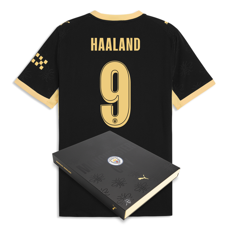 Manchester City Away Authentic Jersey 2026/27 With HAALAND 9