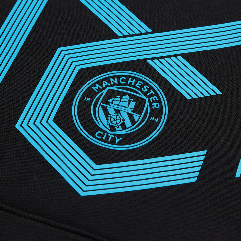 MCFC FW MENS MONOGRAM HOODY - black