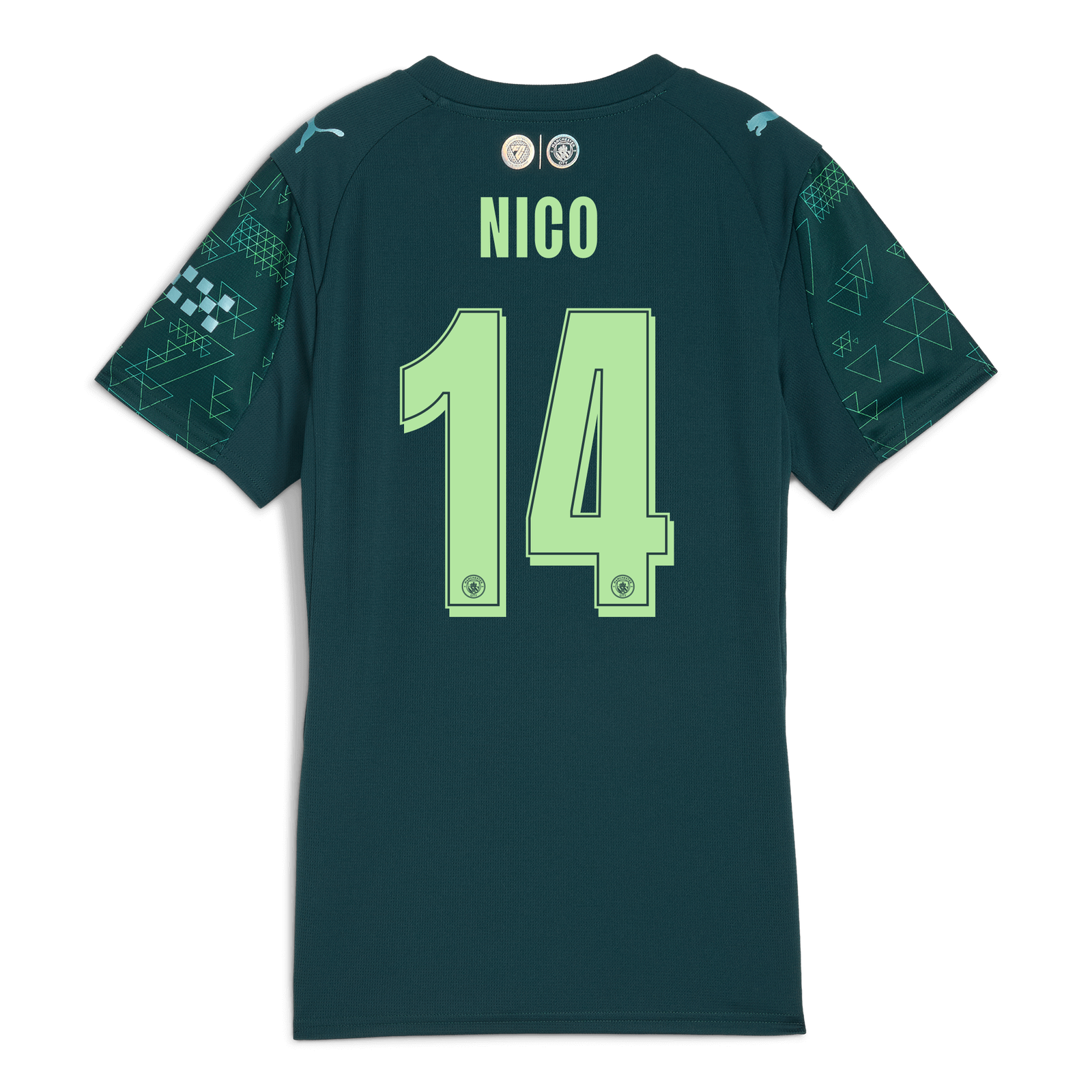 マンチェスターシティ　02/03　ホーム 新品未使用 レア Kemari87 KISHISPO / マンチェスターシティ 24-25 アウェイ 半袖