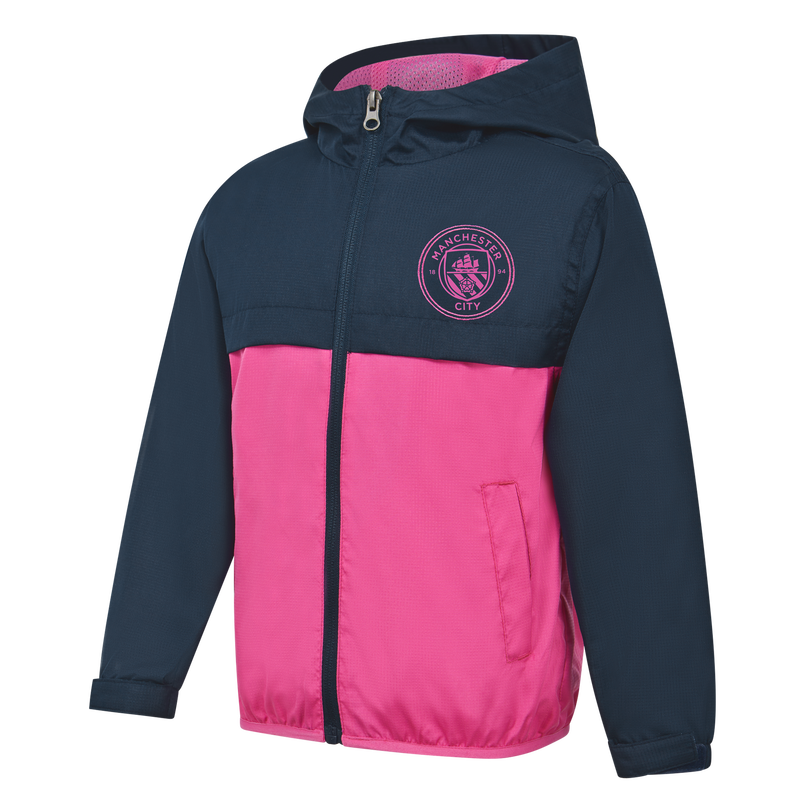 MCFC GIRLS SHOWERPROOF JACKET - pink