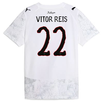 Camiseta femenina KidSuper del Manchester City 2025/26 con impresión de VITOR REIS 22