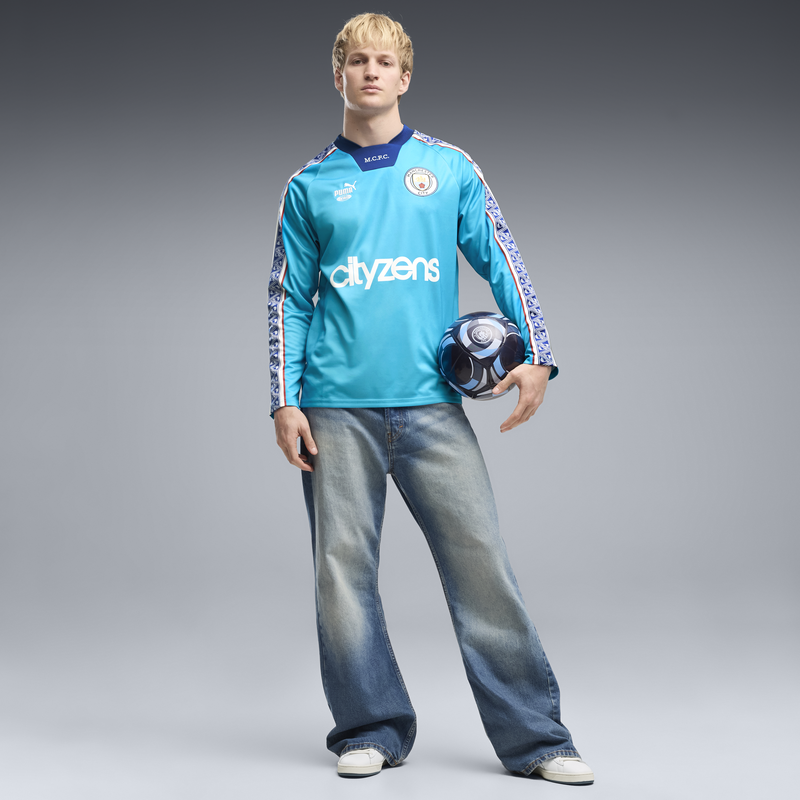 MCFC LW KING JERSEY - Speed Blue-PUMA White