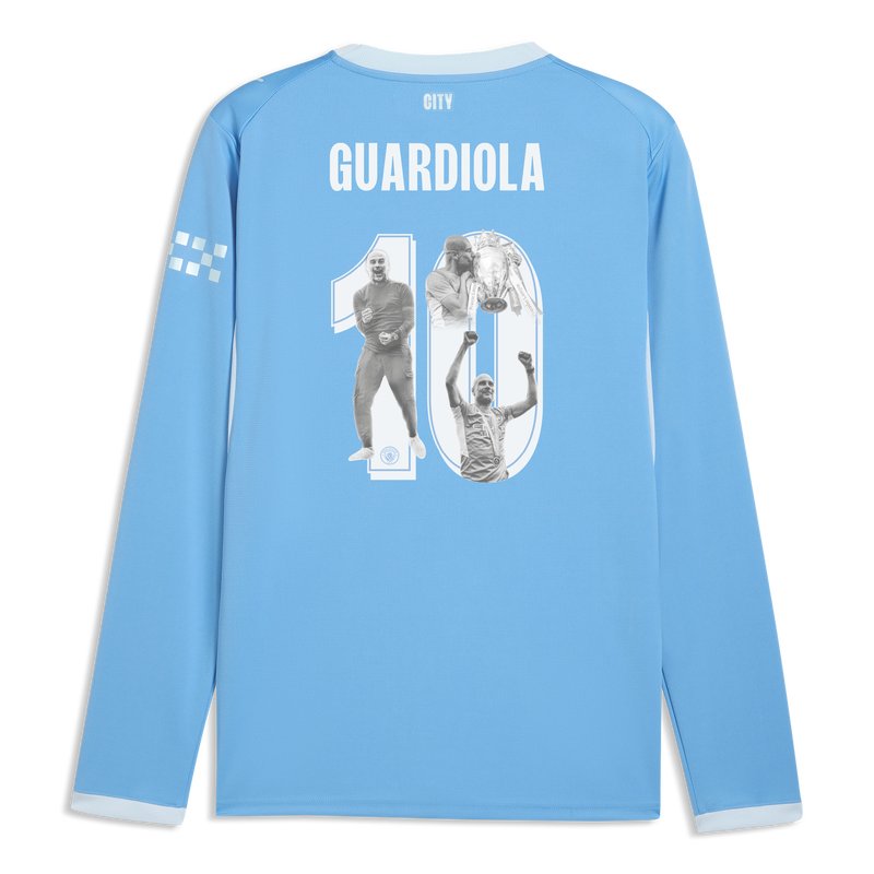 MENS Home SHIRT LS-GUARDIOLA-10-PEP-NO - 