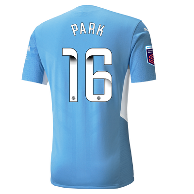 Manchester City Authentic Home Shirt 21/22 with Jess Park printing