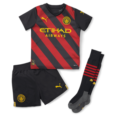 Manchester City Away Mini Kit 2022/23 with custom printing