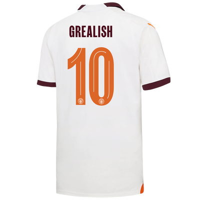 Manchester City Away Jersey 2023/24 with GREALISH 10 printing