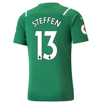 Manchester City Goalkeeper Shirt 21/22 with Zack Steffen printing