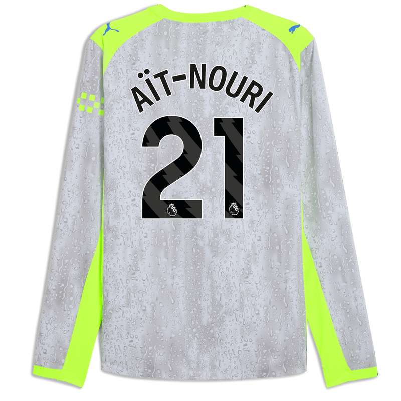 MENS AUTHENTIC Third SHIRT LS-AÏT-NOURI #21-EPL-PL - 