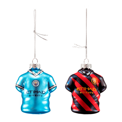 Manchester City 2-Pack Kit Bauble