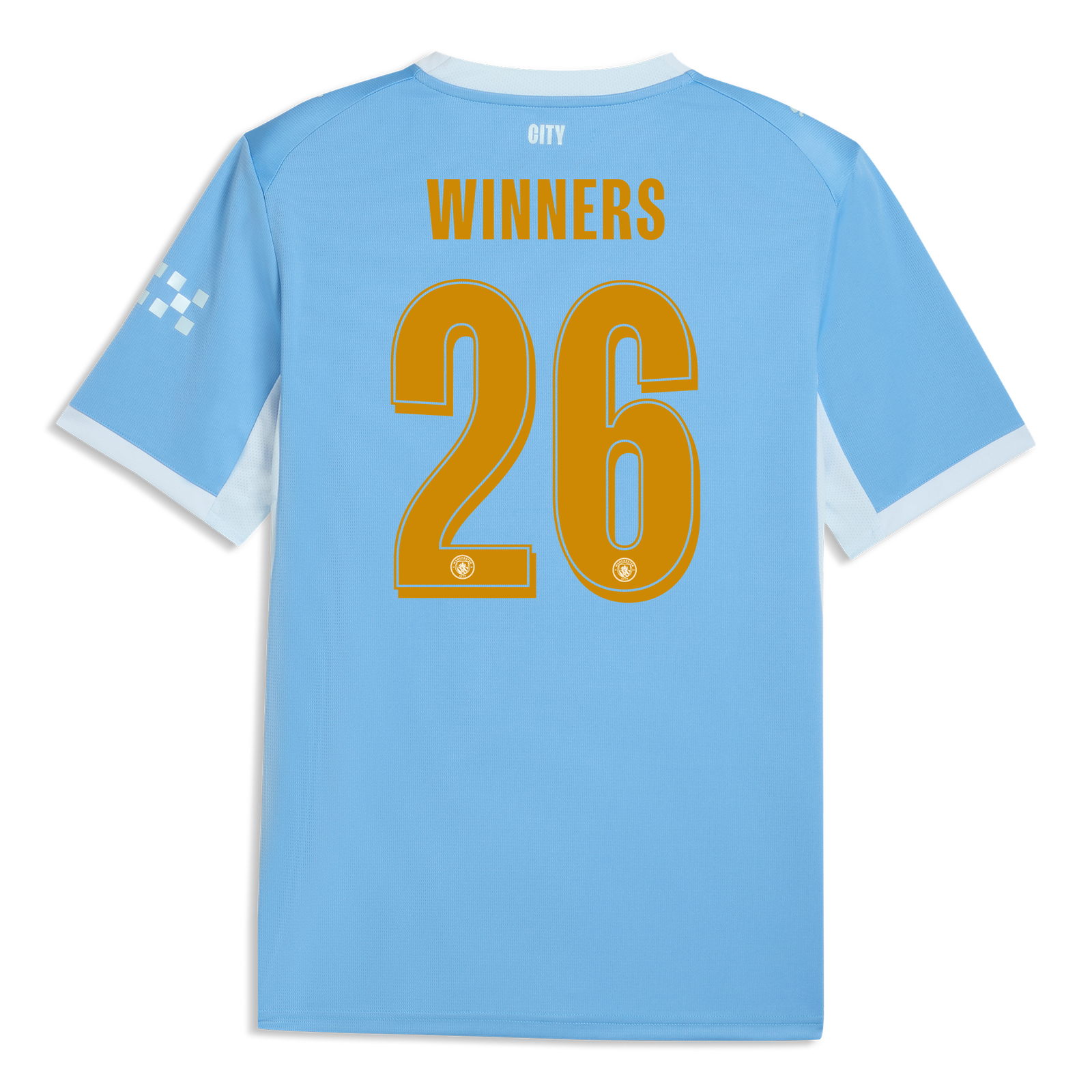 マンチェスター・シティ ホームユニフォーム 2026/27 WINNERS 26