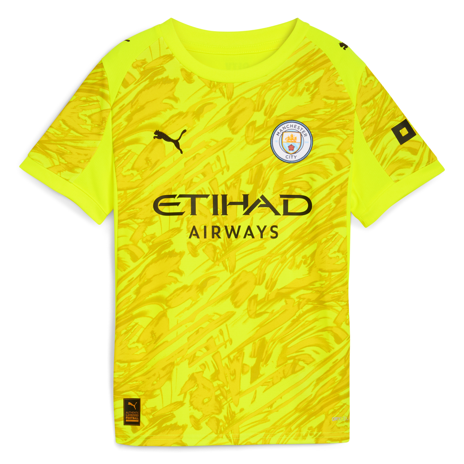 Kids' Manchester City Goalkeeper Jersey 2025/26 Official Man