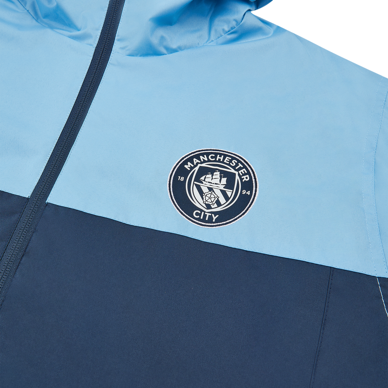 MCFC FW MENS SHOWERPROOF JACKET - blue