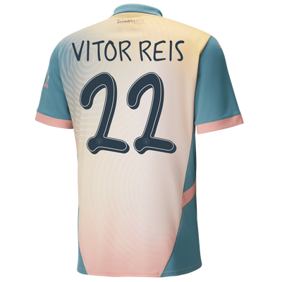 Manchester City 'Definitely City' Jersey 2024/25 With VITOR REIS 22 printing