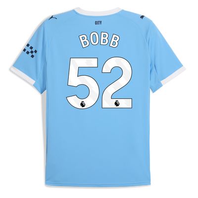 Manchester City Thuisshirt 2025/26  en BOBB 52 bedrukking