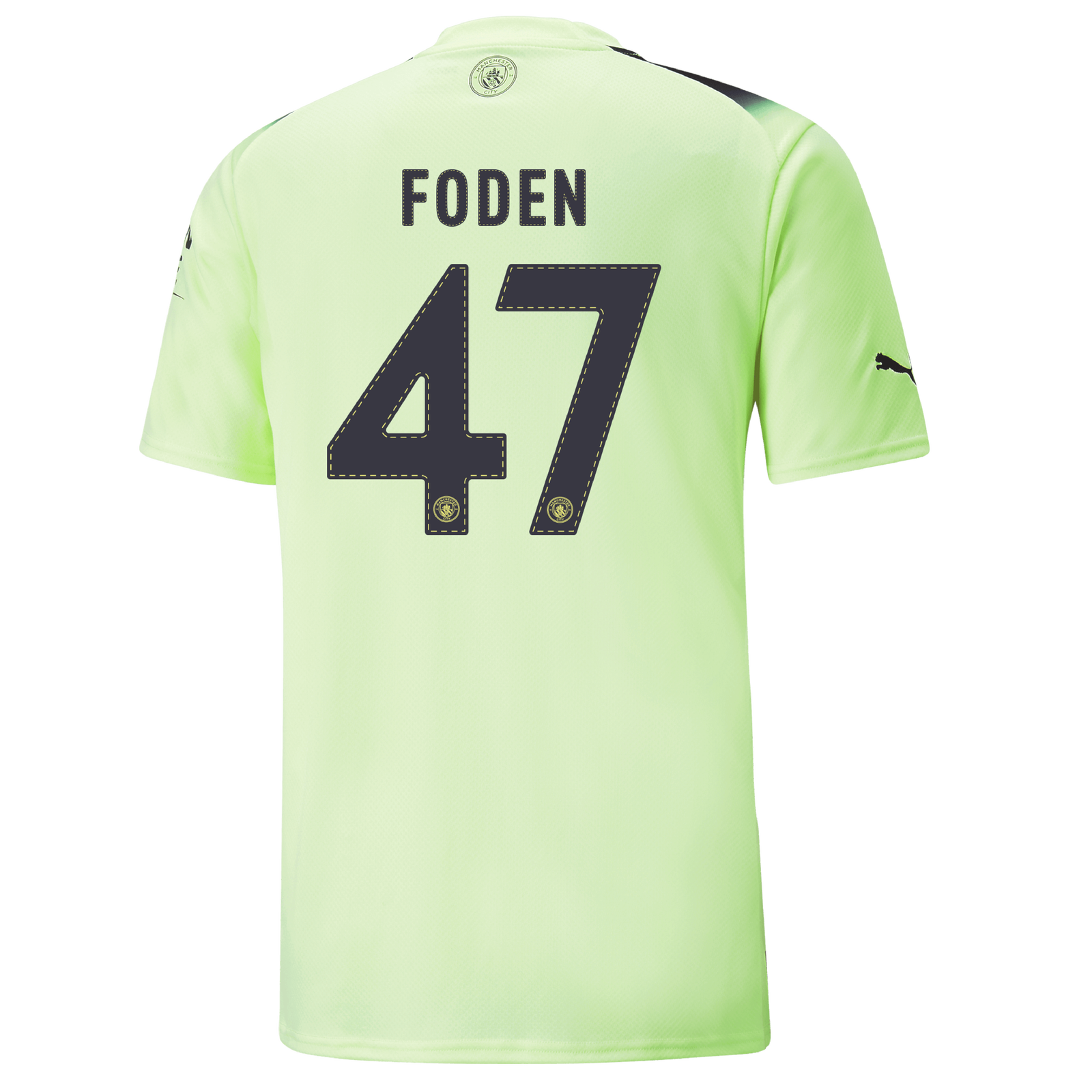 Manchester City Derde Shirt 2022/23 met FODEN 47 bedrukking Man Store