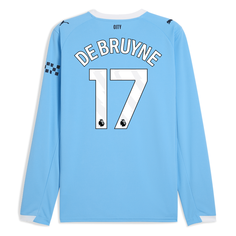 Mens Home SHIRT LS-DE BRUYNE-17-EPL-PL - 