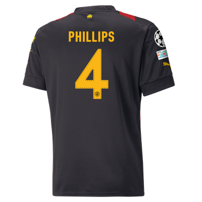 Camiseta 2ª Equipación Manchester City 2022/23 con estampado de PHILLIPS 4