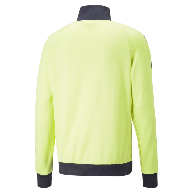 MCFC LW MENS FTBL HERITAGE T7 TRACK JKT - yellow