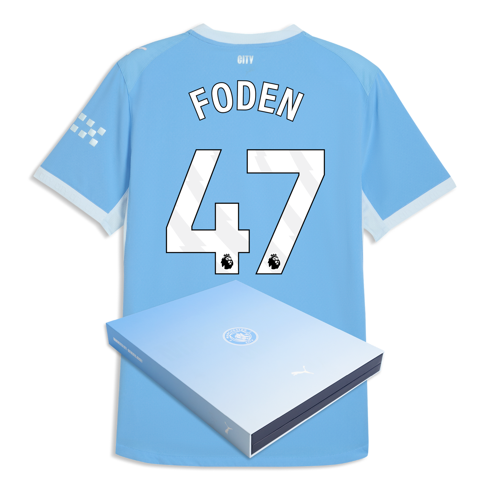 マンチェスター・シティ FODEN 47番 シャツ Manchester City Home Authentic Jersey 2026/27 With FODEN 47