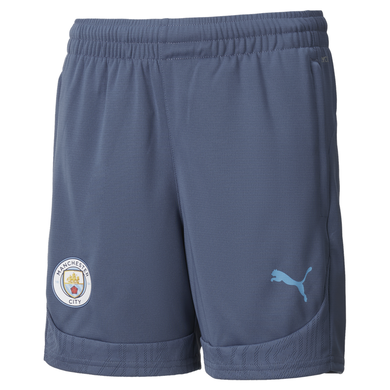 MCFC TR KIDS TRAINING SHORTS - navy