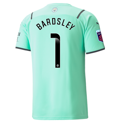 Manchester City Goalkeeper Shirt 21/22 with Karen Bardsley printing