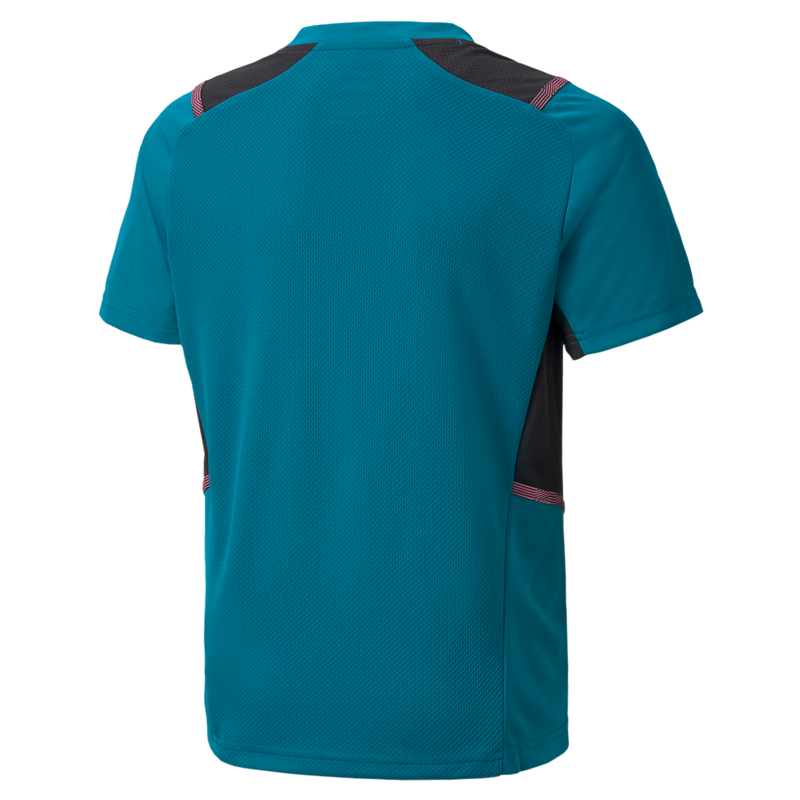 MCFC TR KIDS JERSEY SS - turquoise