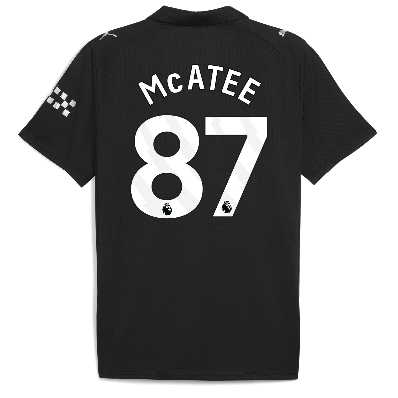 Manchester City Away Jersey 2025/26 With McATEE 87 Printing