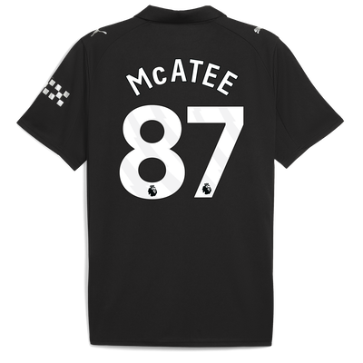 Manchester City Away Jersey 2025/26 With McATEE 87 Printing