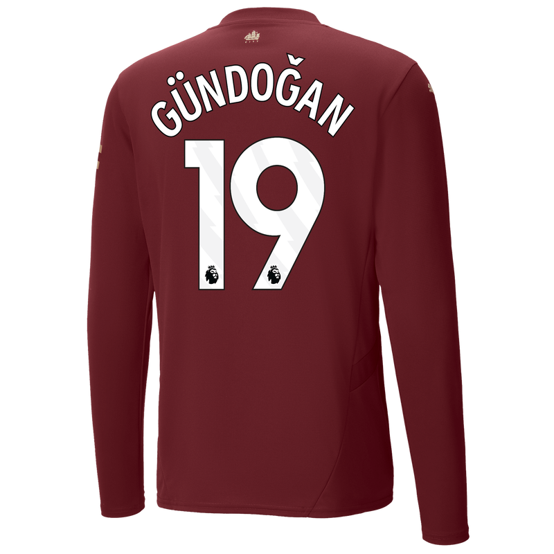 MENS AUTHENTIC Third SHIRT LS-GÜNDOĞAN-19-EPL-PLC - 