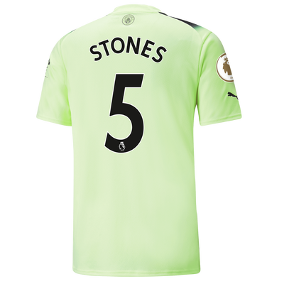 Manchester City Third Jersey 2022/23 with STONES 5 printing