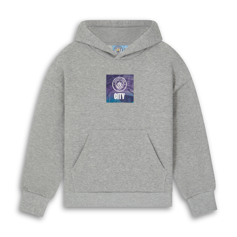 MCFC FW BOYS GRAPHIC HOODIE - Grey