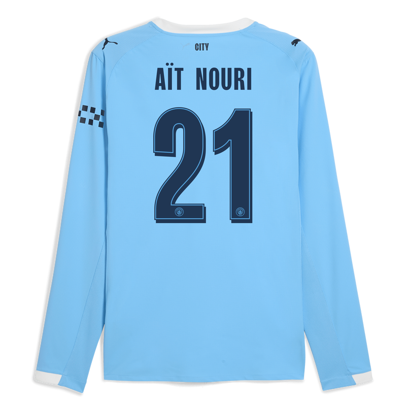 MENS AUTHENTIC Home SHIRT LS-AÏT-NOURI #21-PN-MC-CL - 