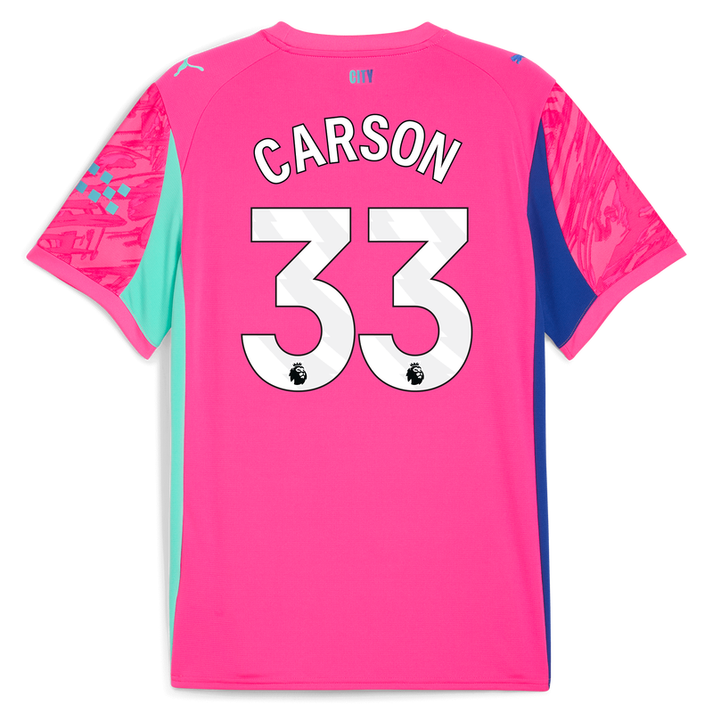 KIDS GK JERSEY SS-CARSON-33-EPL-PL - pink