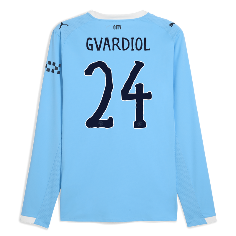 MENS AUTHENTIC Home SHIRT LS-GVARDIOL-24-EPL-PL - 