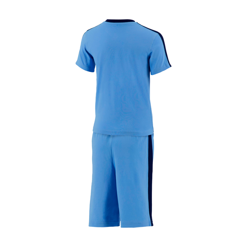 MCFC FW KIDS BOYS SHORT PYJAMA SET - light blue