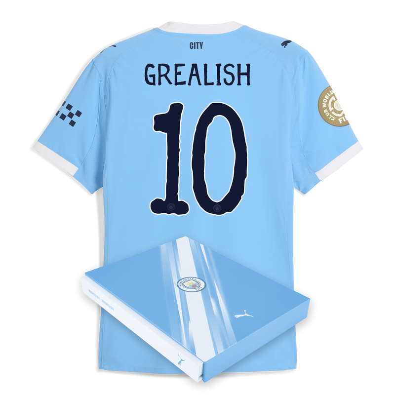 MENS AUTHENTIC Home SHIRT SS-GREALISH-10-EPL-PL - 
