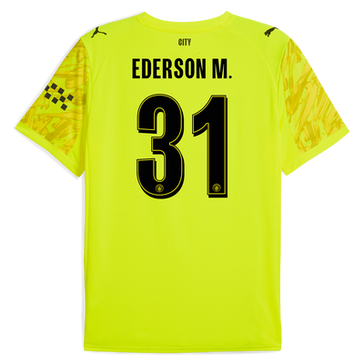 Maillot de gardien Manchester City 2025/26 avec impression EDERSON M. 31