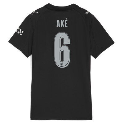 Women's Manchester City Away Jersey 2025/26 With AKÉ 6 Printing