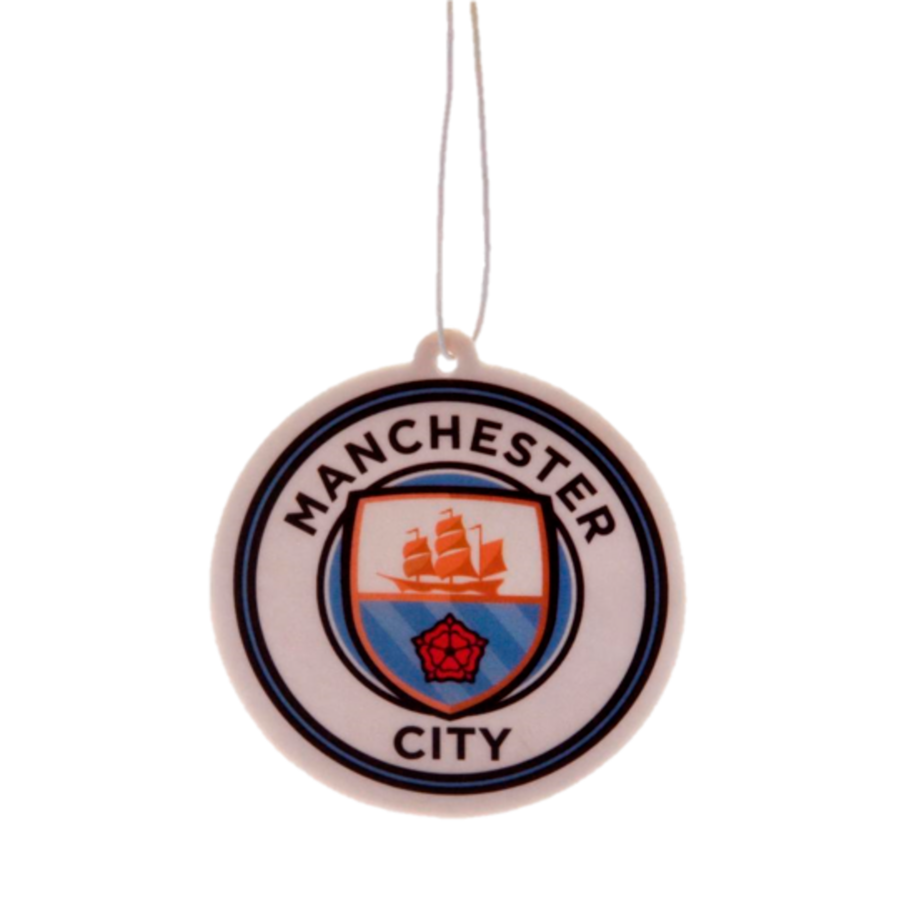 Manchester City FC 3 Packung Lufterfrischer Offiziell Fußball Verein Duft Neu 